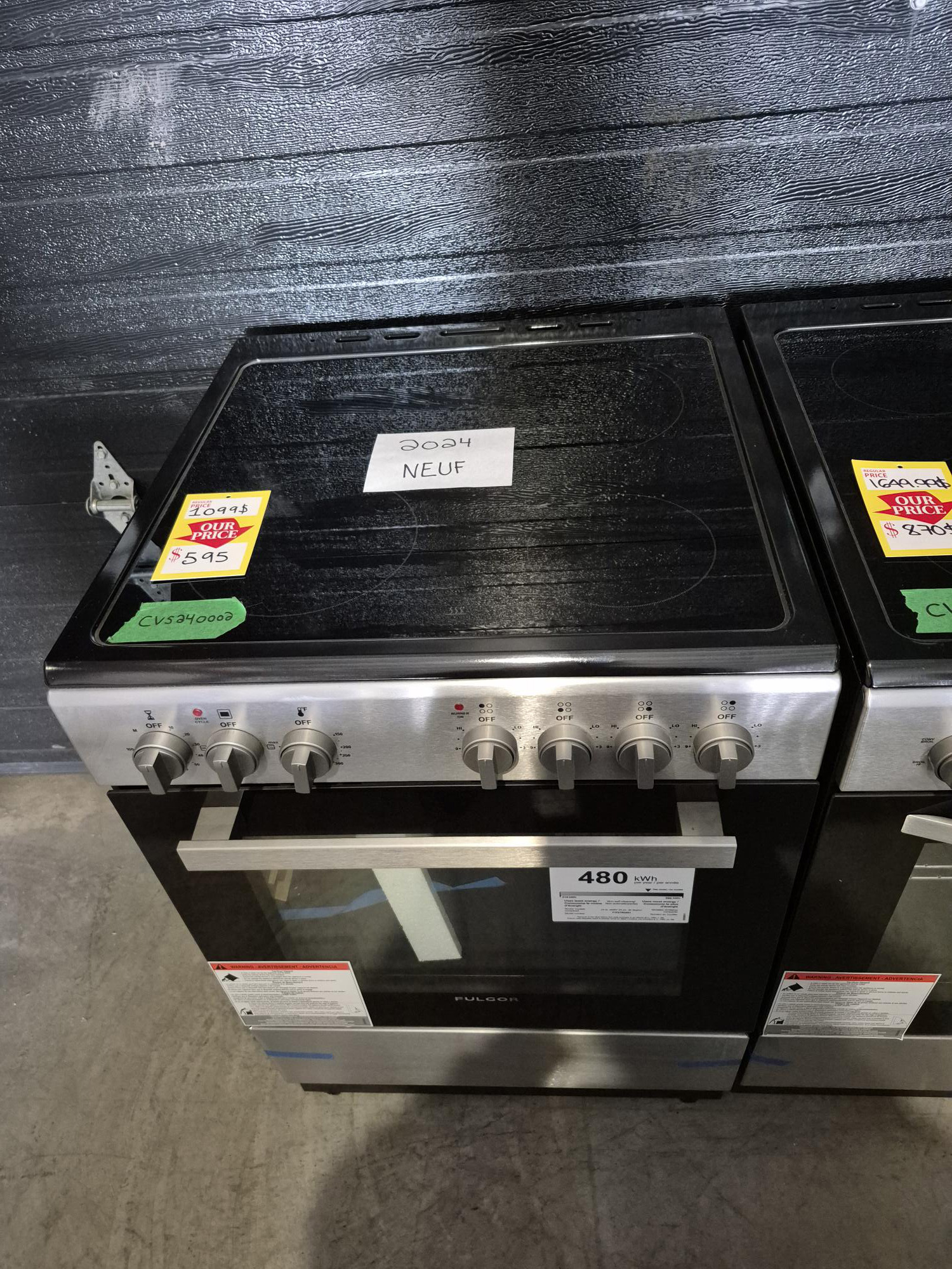 cuisiniere-595$ Cuisinière 595$ – Image 1
